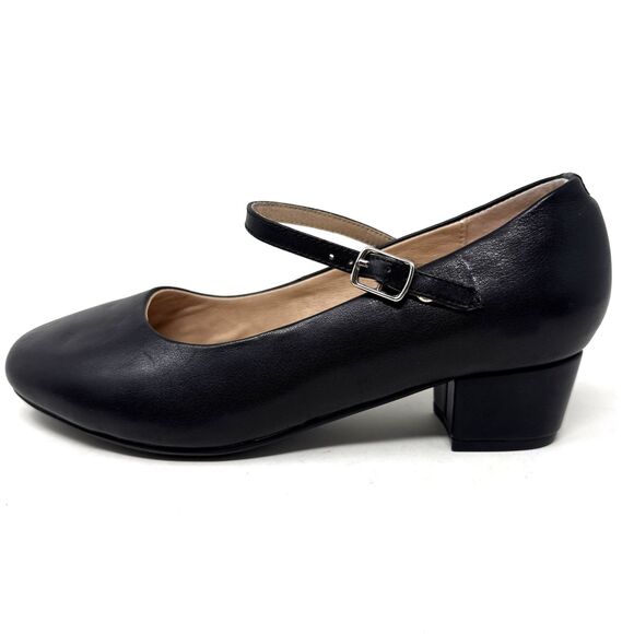 Propet Zuri Mary Jane Pumps Womens Sz 7.5 D Black Leather Comfort Adj. Strap NEW - Picture 11 of 16